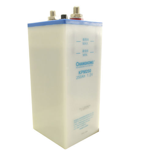 Аккумулятор Ni-Cd - KPM250 - SICHUAN CHANGHONG BATTERY CO., LTD. - призматический / промышленный / для резервного питания