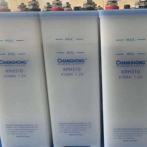 Аккумулятор Ni-Cd - KPH310 - SICHUAN CHANGHONG BATTERY CO., LTD. - призматический / промышленный / IEC