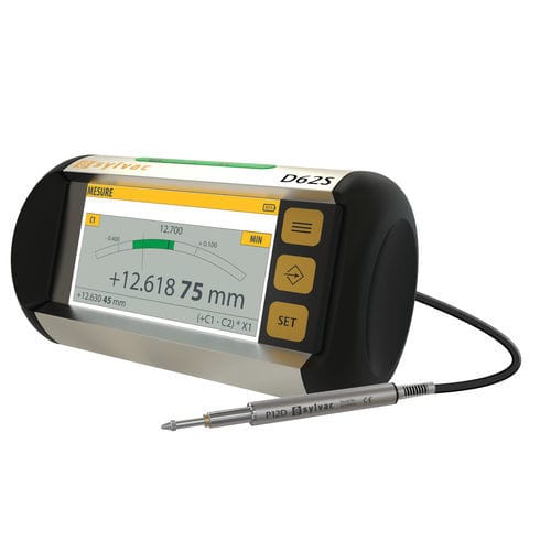 Табло для метрологии - D62S - SYLVAC - LCD / для датчика / прецизионное
