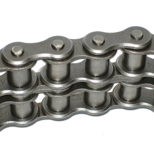 Трансмиссионная цепь - D4012 - DIAMOND CHAIN - силовой передачи / тренажерная / из углеродистой стали
