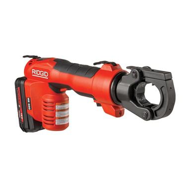 Электрический инструмент для обжима - RE 600 - Ridge Tool - для соединителя / для провода / на аккумуляторе