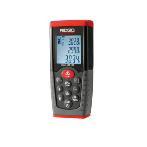 Лазерный дальномер - micro LM-100 - Ridge Tool - переносной