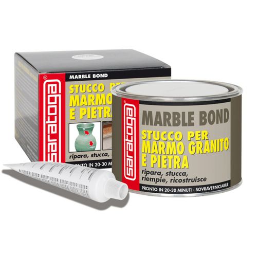 Клей из полиэстера - MARBLE BOND - Saratoga Int Sforza - для мрамора / двухкомпонентный / промышленный
