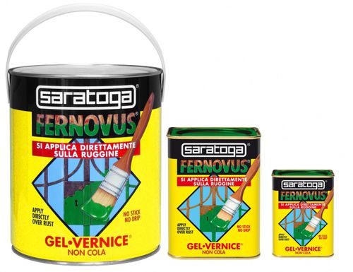 Покрытие антикоррозионной защиты - FERNOVUS GEL-VERNICE - Saratoga Int Sforza - из штукатурки / для металлической конструкции / промышленное