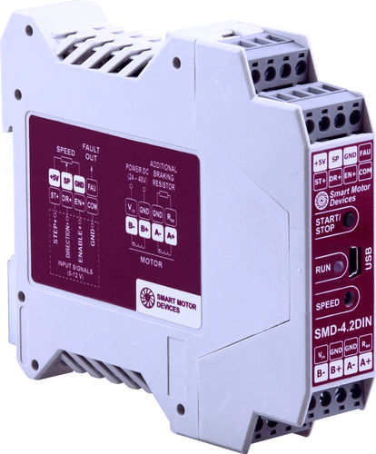 Шаговое управление двигателем - SMD-4.2DIN ver.2 - Smart Motor Devices - Постоянный ток