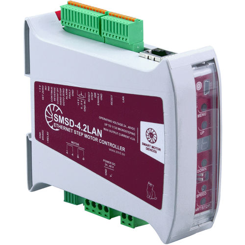 Программируемый контроллер двигателя - SMSD-4.2LAN - Smart Motor Devices - микрошаговый / шаговый 2-фазный / DC