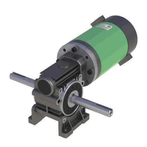Мотор-редуктор DC - SM7152W - Smart Motor Devices - червячный / ортогональный