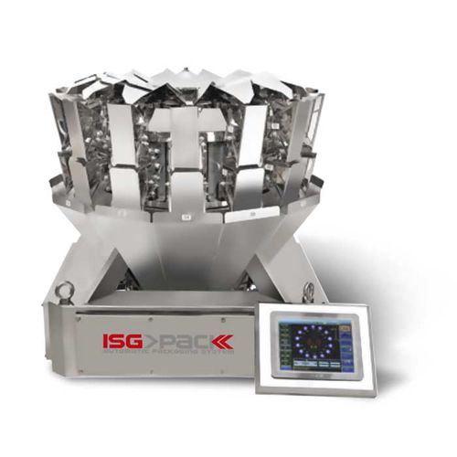 Установка для взвешивания с несколькими головками - Pesatrice multitesta MW 14 - ISG Pack - для пищевой промышленности / для гранул / для погрузки навалом