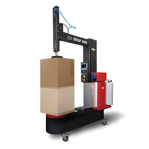 Полуавтоматический паллетообмотчик - Box Wrap 800B - ISG Pack - с поворотным столом / с механической тормозной системой / картонных коробок