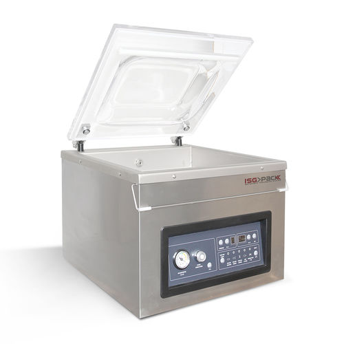 Полуавтоматическая упаковочная машина - Eco Vac 420S TB - ISG Pack - вакуумная / кольцевая / настольная