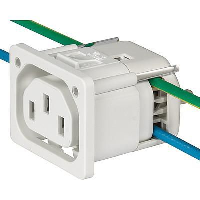 Разъем для сборки на столе - 6610-5 series - SCHURTER - IP40 / IEC