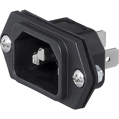 Розетка для сборки на столе - 6100-3  - SCHURTER - IP54 / IP40 / 3 полюса