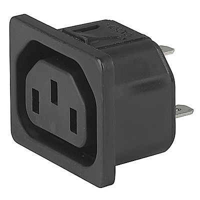 Розетка для сборки на столе - 6600-4 - SCHURTER - IP54 / IP30 / 3 полюса