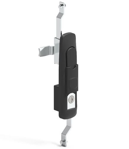 Кулачковый затвор - 407 - Mesan Locks - с врезным замком / из стали / из замака