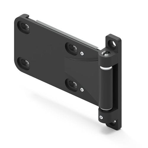 Плоский шарнир - 800 - Mesan Locks - из стали / привинчиваемый / 95°