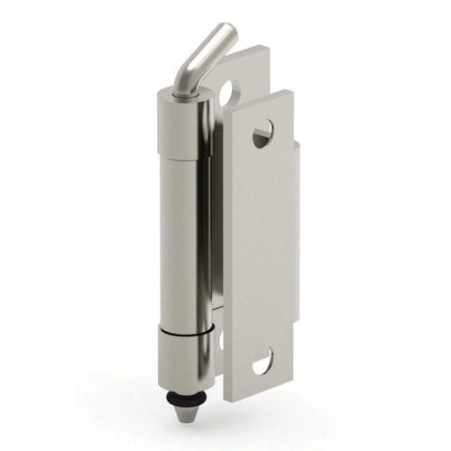 Невидимый шарнир - 795 - Mesan Locks - из нержавеющей стали / привинчиваемый / для двери