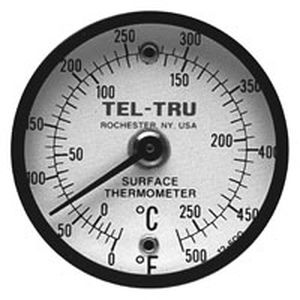 Биметаллический термометр - Tel-Tru Manufacturing - аналоговый / со шкалой / для монтажа на поверхности