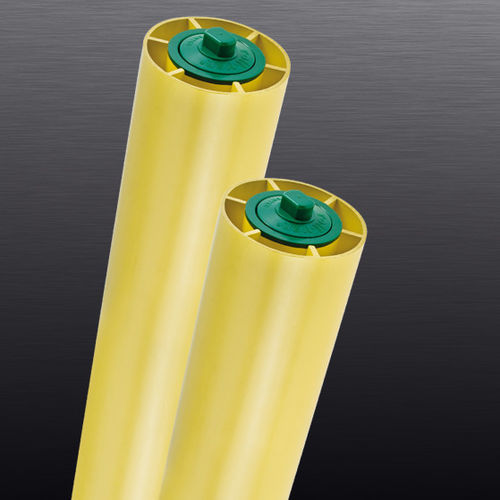 Свободный конвейерный ролик - OMICRON - roll-ven spa - из термопластика / из нержавеющей стали / для ленточного конвейера