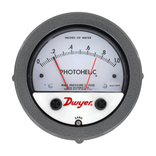 Дифференциальный манометр - Photohelic® 3 series  - DWYER - аналоговый / резьбовой / NPT 1/8