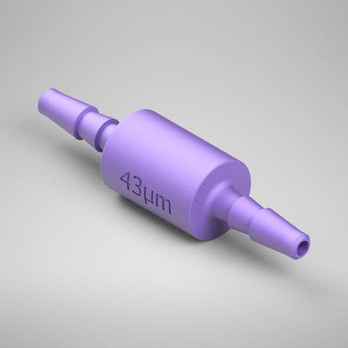 Дроссель с отверстием - F950 series - AIR Logic - рифленый