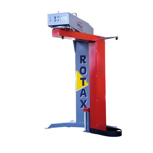 Паллетообмотчик с поворотным кронштейном - Rotax S3200 - EFFE3TI Packaging Technologies - полуавтоматический / с электромагнитным тормозом / для пищевой промышленности и для производства напитков