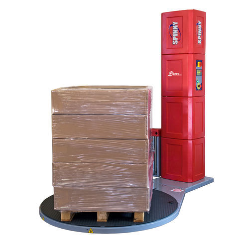 Паллетообмотчик с поворотным столом - Spinny S140 - EFFE3TI Packaging Technologies - полуавтоматический / для пищевой промышленности и для производства напитков / для использования в промышленности
