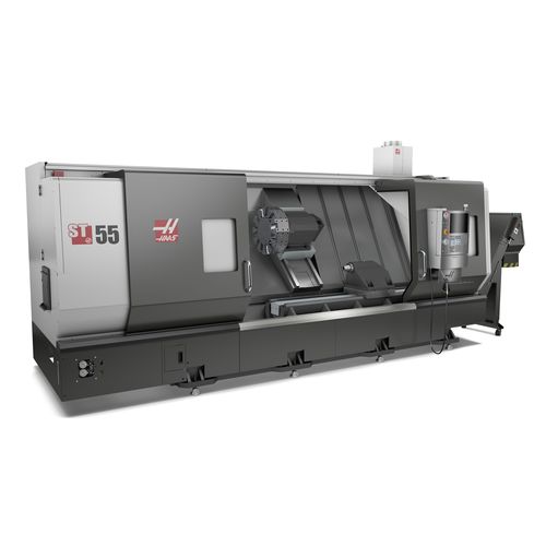 Токарный станок ЧПУ - ST-55 - Haas Automation - 12 инструментов / с высокой производительностью / высокая жесткость