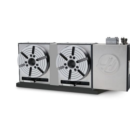 Делительный диск с двигателем - HRT210-2 - Haas Automation - вертикальный / для станка / с двумя шпинделями