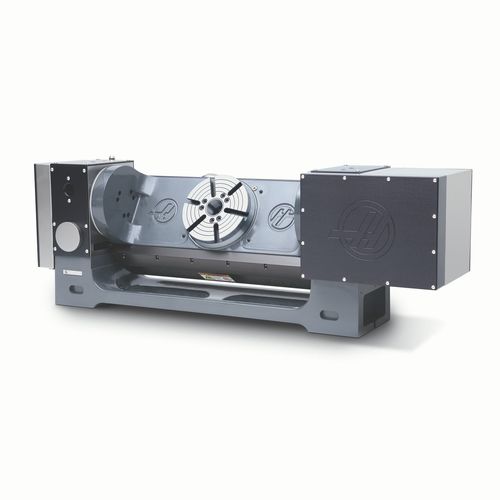 Роторный стол с двигателем - TR210 - Haas Automation - откидной / для мехобработки материалов / 5-осный