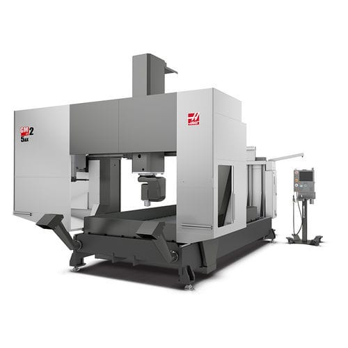 5-осный фрезерный станок с ЧПУ - GM-2-5AX - Haas Automation - с поворотным шпинделем / для композитов / с рамой