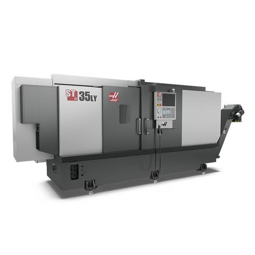Токарный станок ЧПУ - ST-35LY - Haas Automation - 3 оси / A2-8 / 12 инструментов