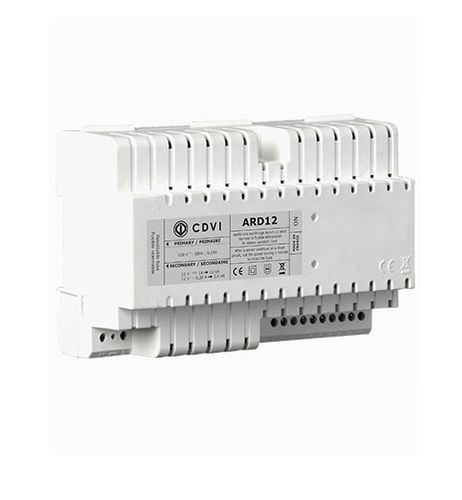 Источник электропитания закрытый каркас - ARD12 - CDVI IBERICA SL - AC/DC / регулируемый / линейный