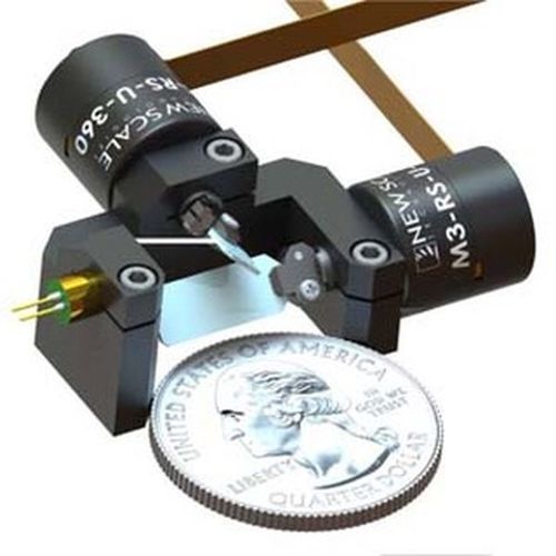 Координатный стол наклона - DK-M3-RS-U-2M-20-L - COMESTERO SISTEMI - пьезоэлектрический / 2 оси / миниатюрный