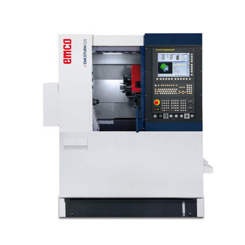 Токарный станок ЧПУ - EMCOTURN E25 - EMCO GmbH - 3 оси / универсальный / 12 инструментов