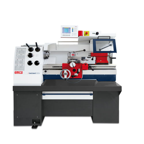 Токарный станок ПУ - Emcomat-17 D - EMCO GmbH - горизонтальный / 3 оси / универсальный