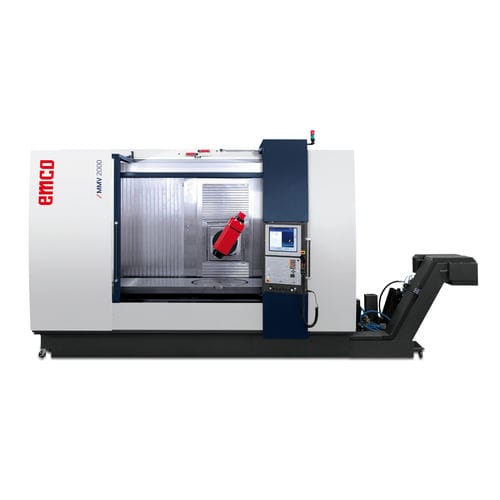 Обрабатывающий центр ЧПУ 3 оси - MMV 2000 - EMCO GmbH - 5 осей / 4 оси / с вращающимся шпинделем