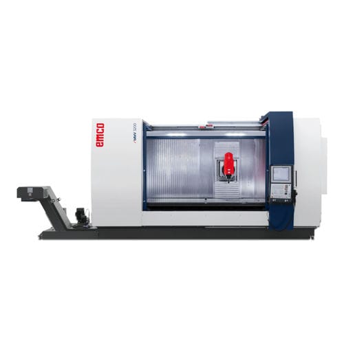 Обрабатывающий центр ЧПУ с подвижной стойкой - MMV 3200 - EMCO GmbH - 5 осей / 4 оси / универсальный