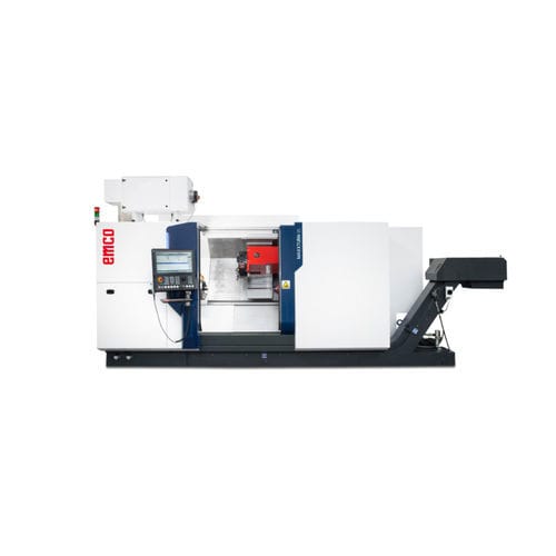 Токарный станок ЧПУ - MAXXTURN 95 - EMCO GmbH - 3 оси / с наклонной станиной / универсальный