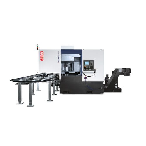 Вертикальный токарный станок - VT 400 - EMCO GmbH - ЧПУ / 3 оси / VDI 40