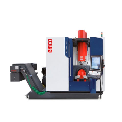 5-осный обрабатывающий центр - MAXXMILL 630 - EMCO GmbH - вертикальный / со стойкой / с поворотным столом
