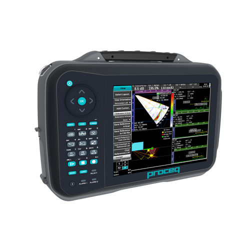 Ультразвуковой детектор неполадок - Proceq Flaw Detector 100 - Proceq - с многоэлементными преобразователями / за счет взуализации / времени полета