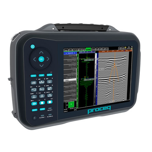 Детектор неполадок с многоэлементными преобразователями - Proceq Flaw Detector 100 series - Proceq - ультразвуковой
