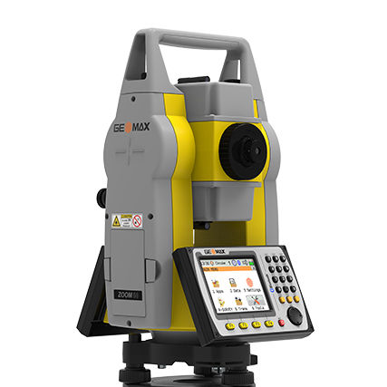Тахеометр без призмы - Zoom50 - GeoMax - с призмой / с ручным управлением / герметичный