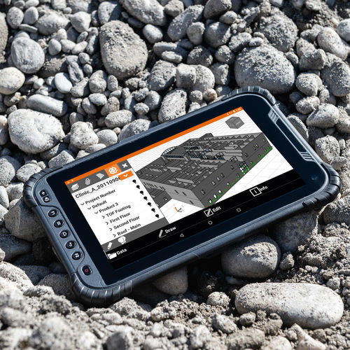 Полевой контроллер GPS - Zenius800 - GeoMax - с защитой
