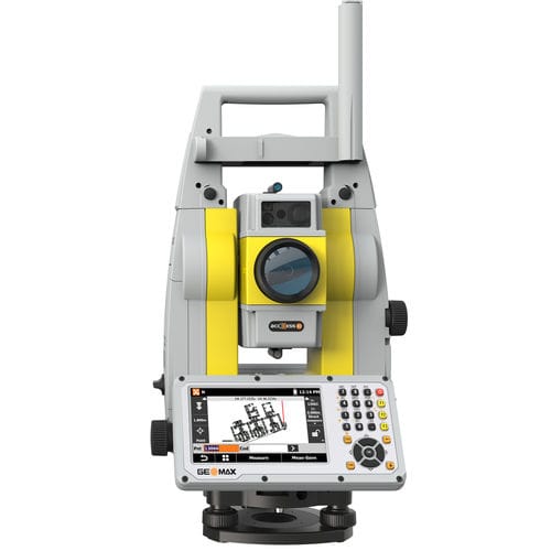 Тахеометр без призмы - ZOOM95 - GeoMax - с призмой / роботизированный / механизированный