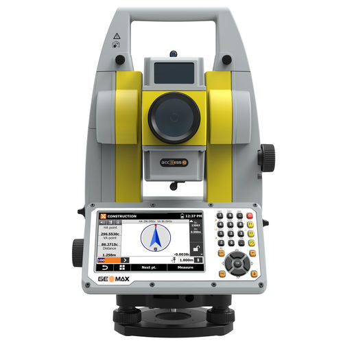 Тахеометр без призмы - ZOOM75 - GeoMax - с призмой / роботизированный / механизированный
