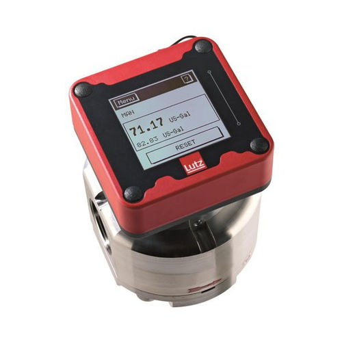 Расходомер с овальными шестернями - HDO 400 Alu/PPS - Lutz Pumpen GmbH | Lutz-Jesco GmbH - объемный / для масла / для химических продуктов