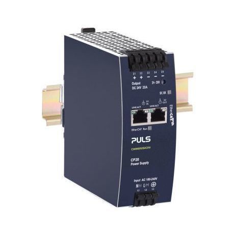 Источник электропитания на DIN-рейке - CP20.241-ETC - PULS GmbH - AC/DC / с одним выходом / монофазовый