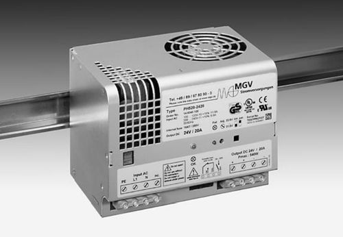 Источник электропитания на DIN-рейке - PH520-2420A - MGV - AC/DC / с одним выходом / регулируемый