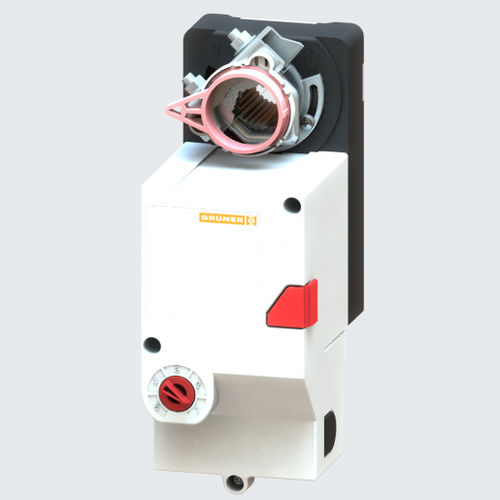 Электрический регулирующий привод - 328CS-024-02A - GRUNER - поворотный / IP54 / для вентиляционной установки